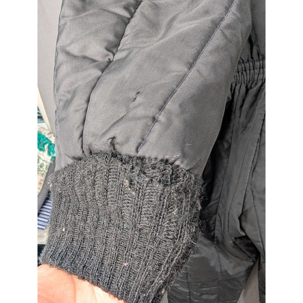 Walls Blizzard-Pruf Insulated Snow Suit Mens Medium Tall Black Yellow Stripe - Picture 3 of 9